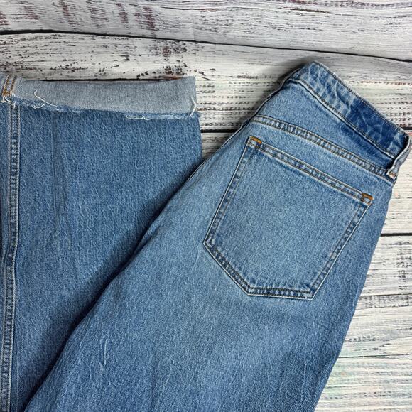 Abercrombie & Fitch Curve Love High Rise 90s Relaxed Jean 10XL - Picture 5 of 6